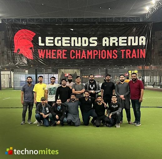 Team futsal night at Legends Arena