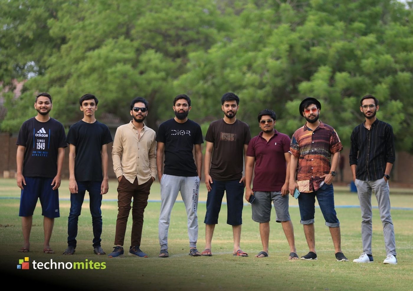 Team outing on the field